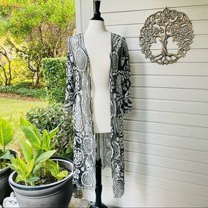 ✅ SOLD EUC Lane Bryant Embroidered Mesh Overpiece, Sz 14/16, Plus Size